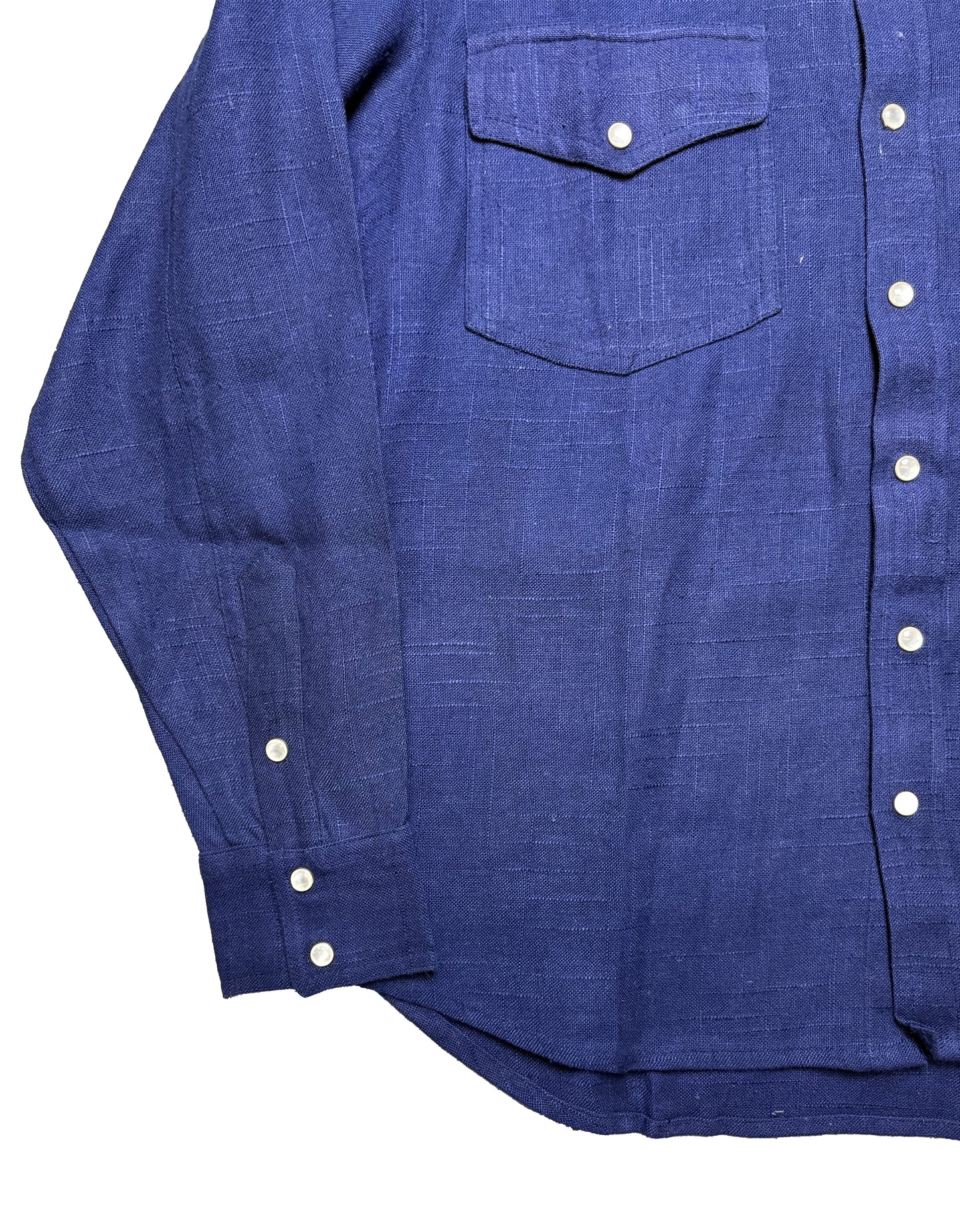 Hemp Shirt in Blue by HEMPMADE