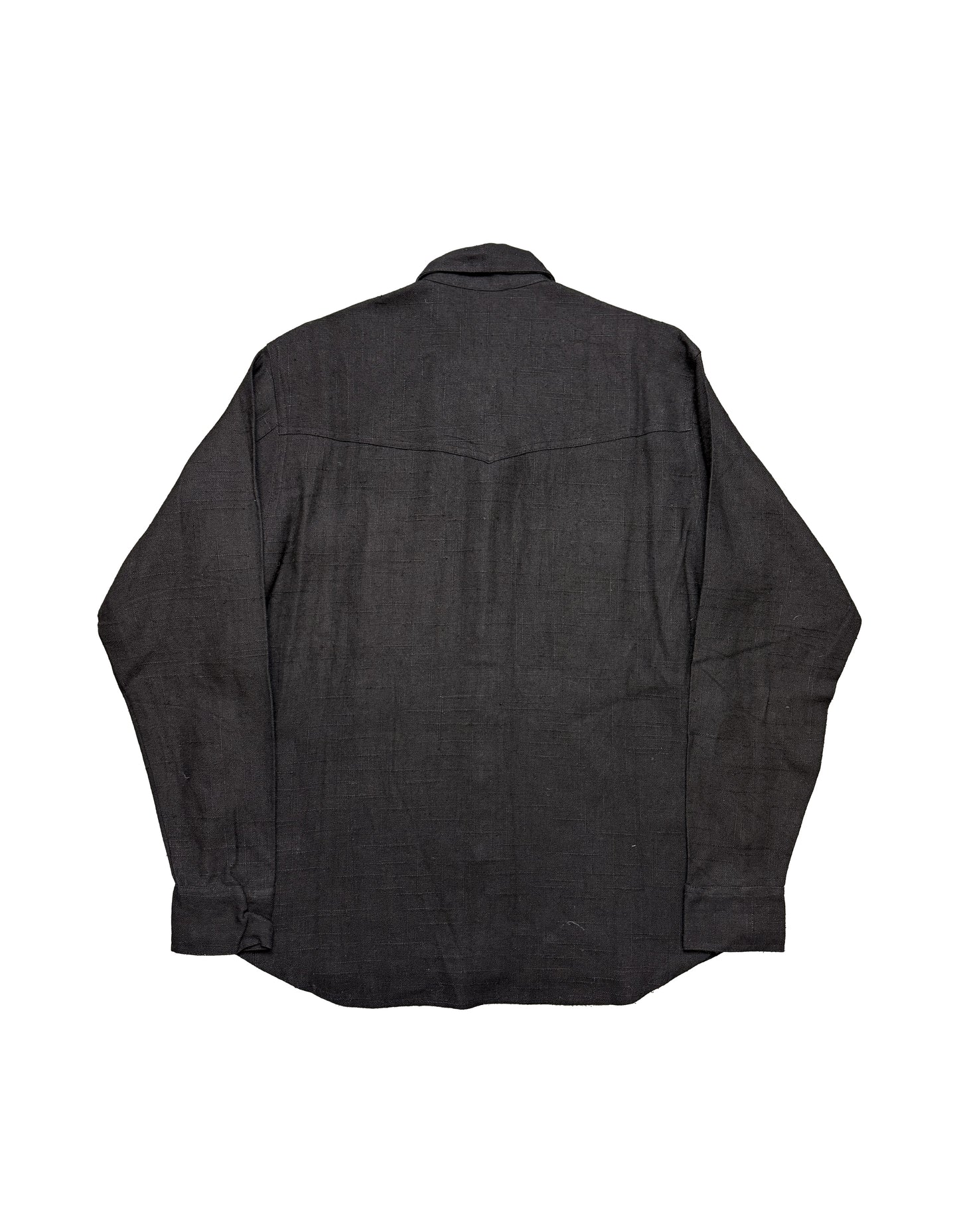 Hemp Shirt in Black by HEMPMADE