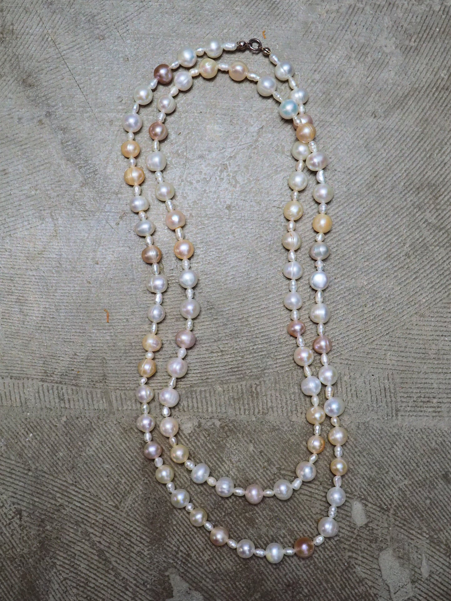 Multi-Strand Freshwater Pearl Necklace by JANI