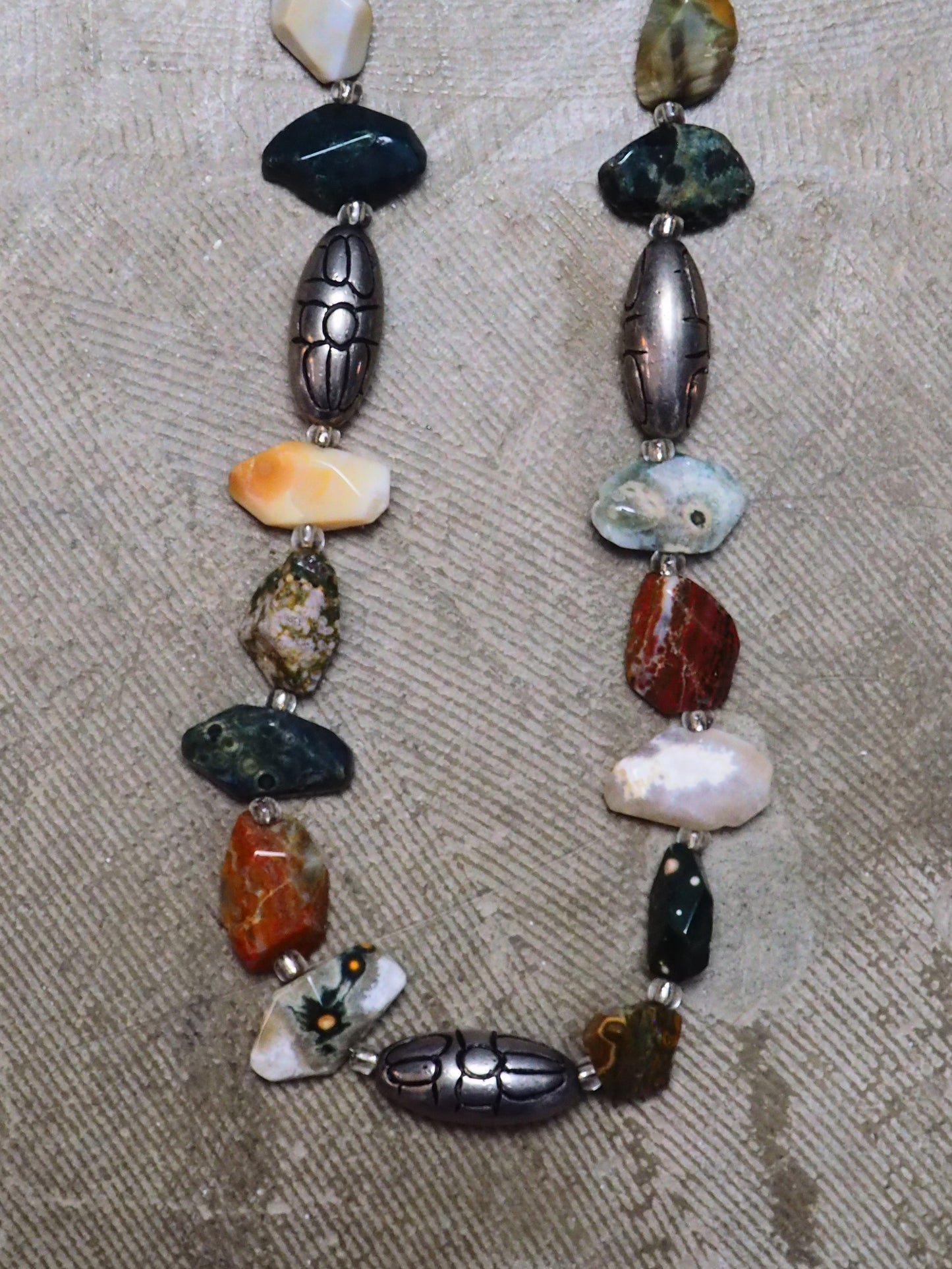 Mixed Agate Necklace by JANI