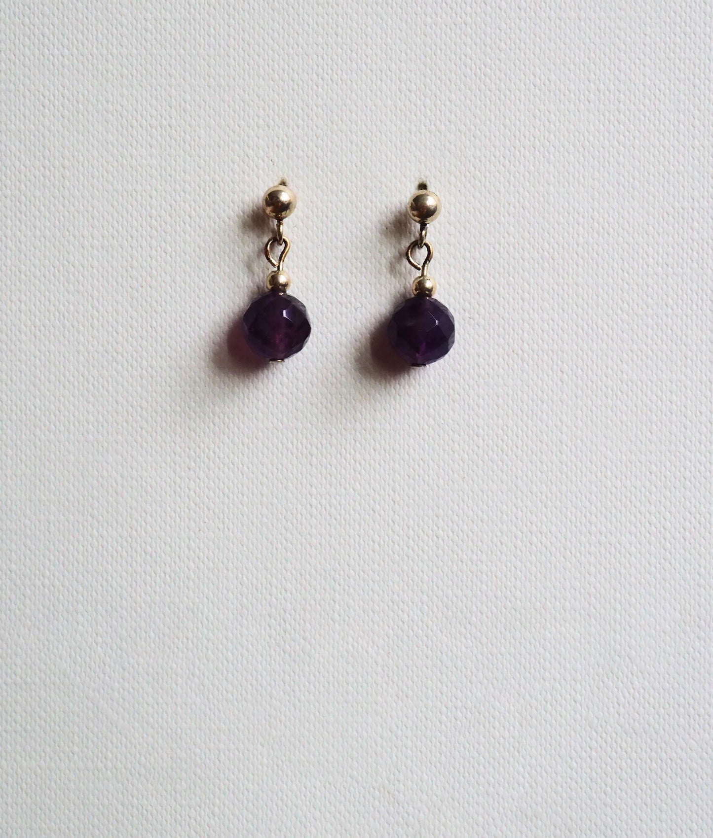 Amethyst and Silver Earrings by JANI