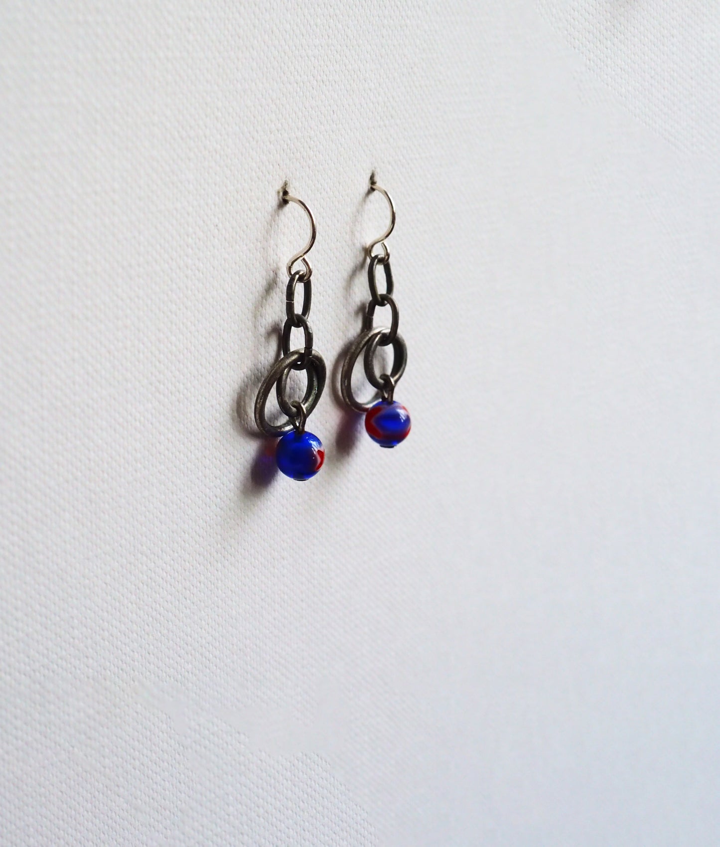 Chained Murano Earrings by JANI