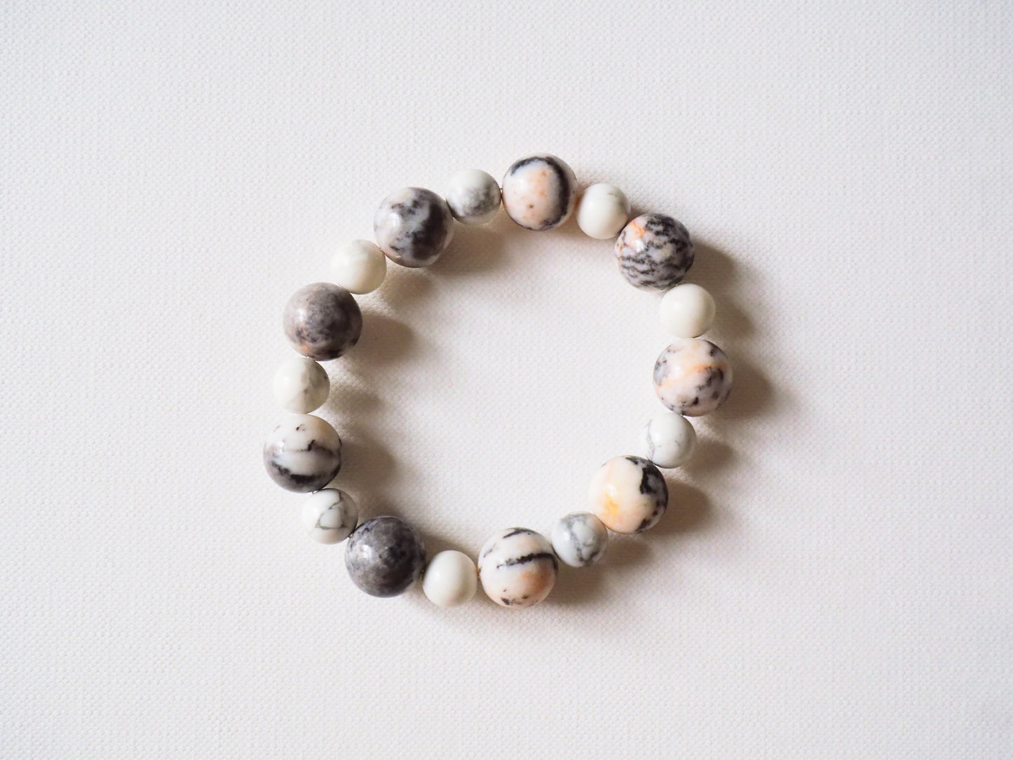 Howlite and Jasper Bracelet by JANI