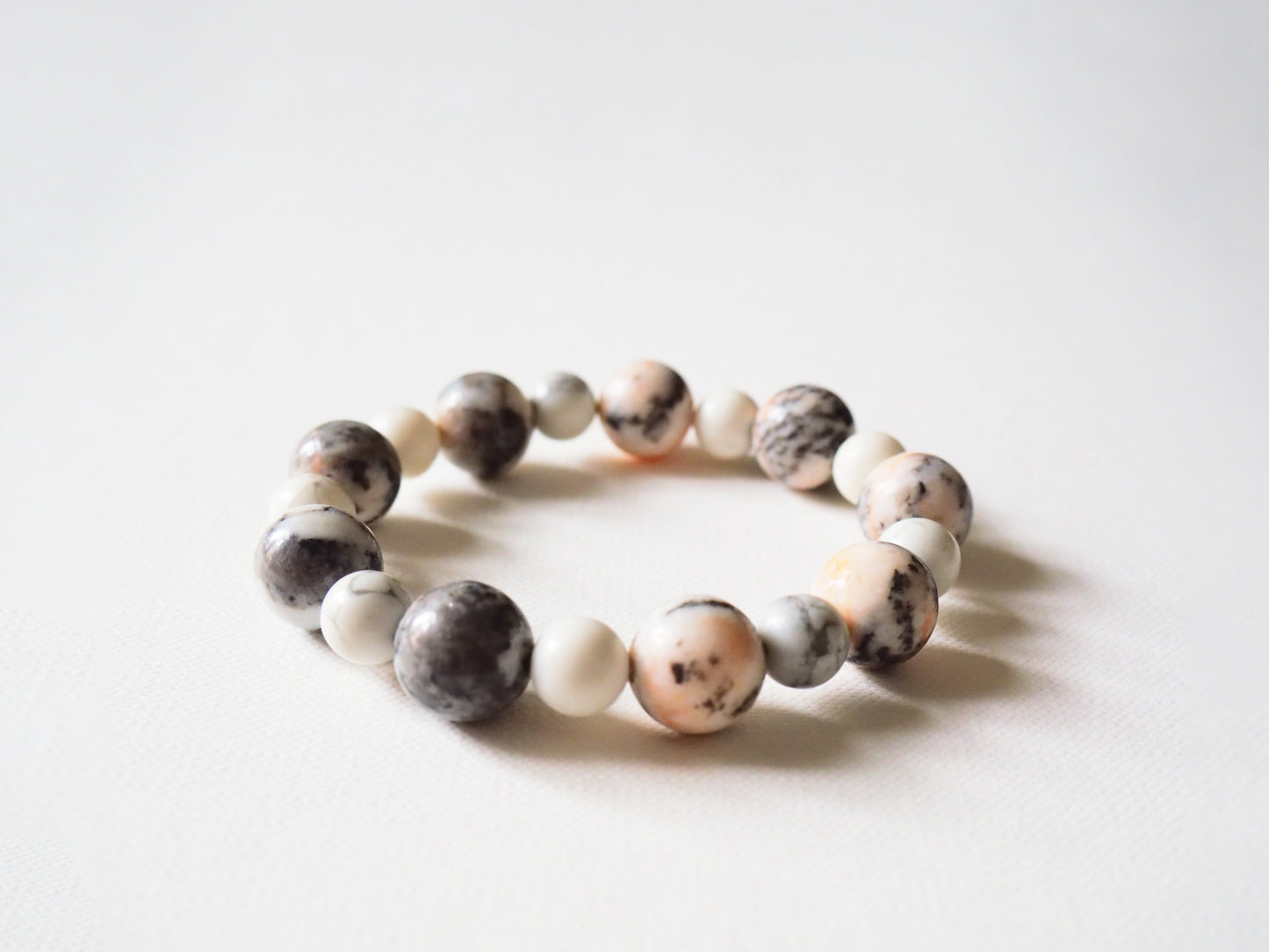 Howlite and Jasper Bracelet by JANI