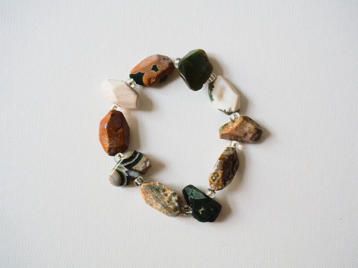 Mixed Agate Orbit Bracelet by JANI