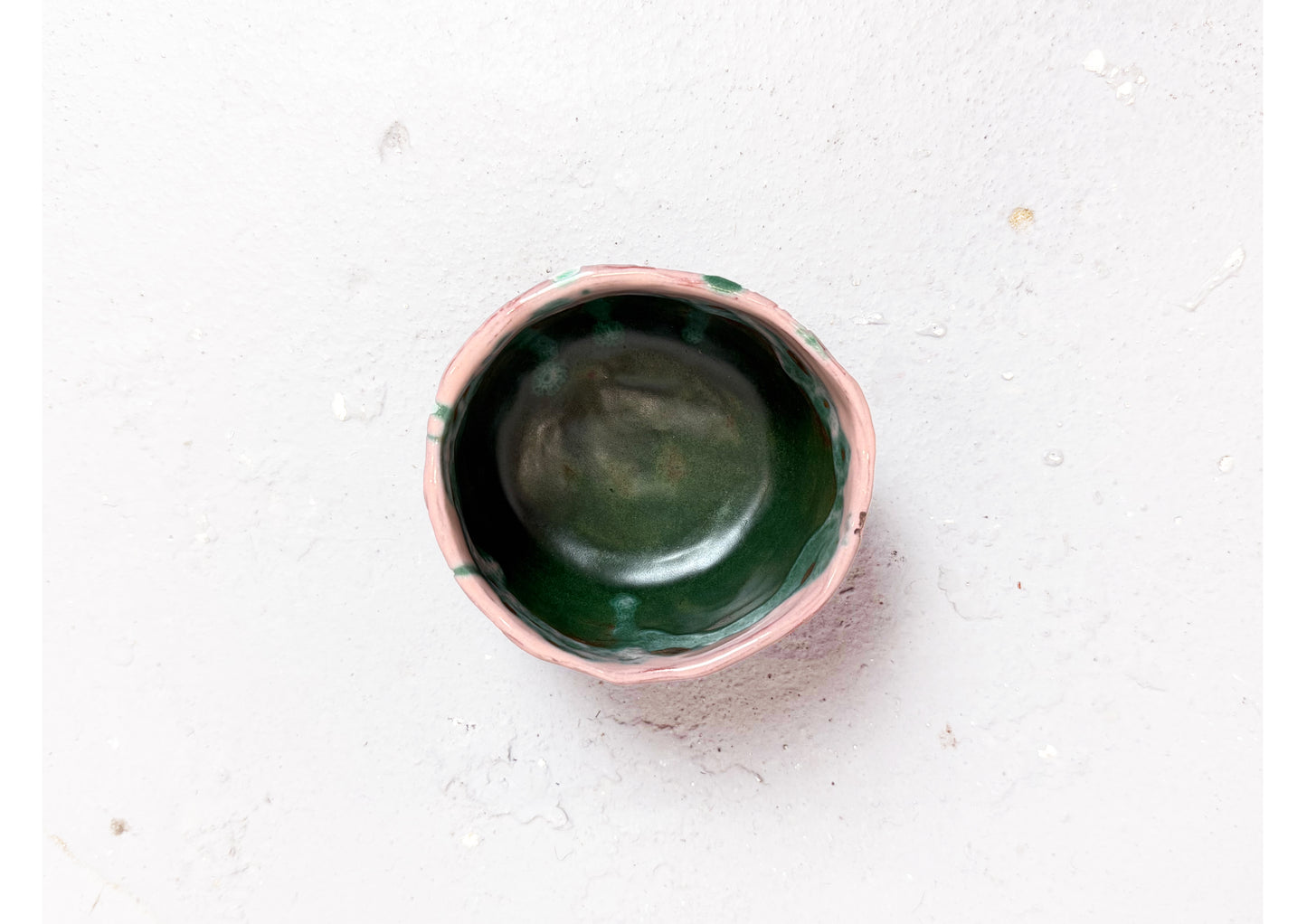 Ceramic Cup Pink-Green by MAXIMILIAN GUTMAIR