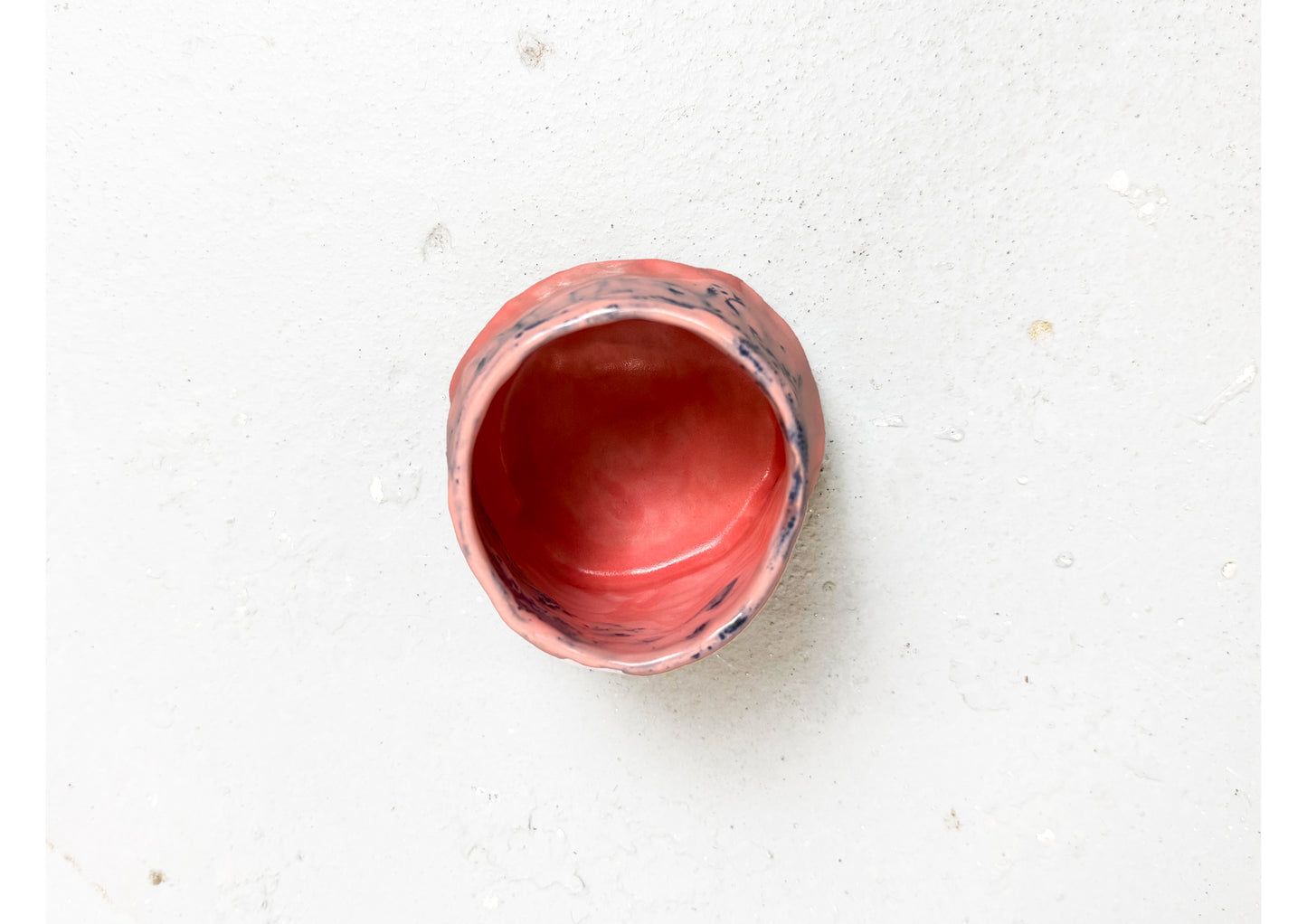 Ceramic Cup Pink-Blue by MAXIMILIAN GUTMAIR