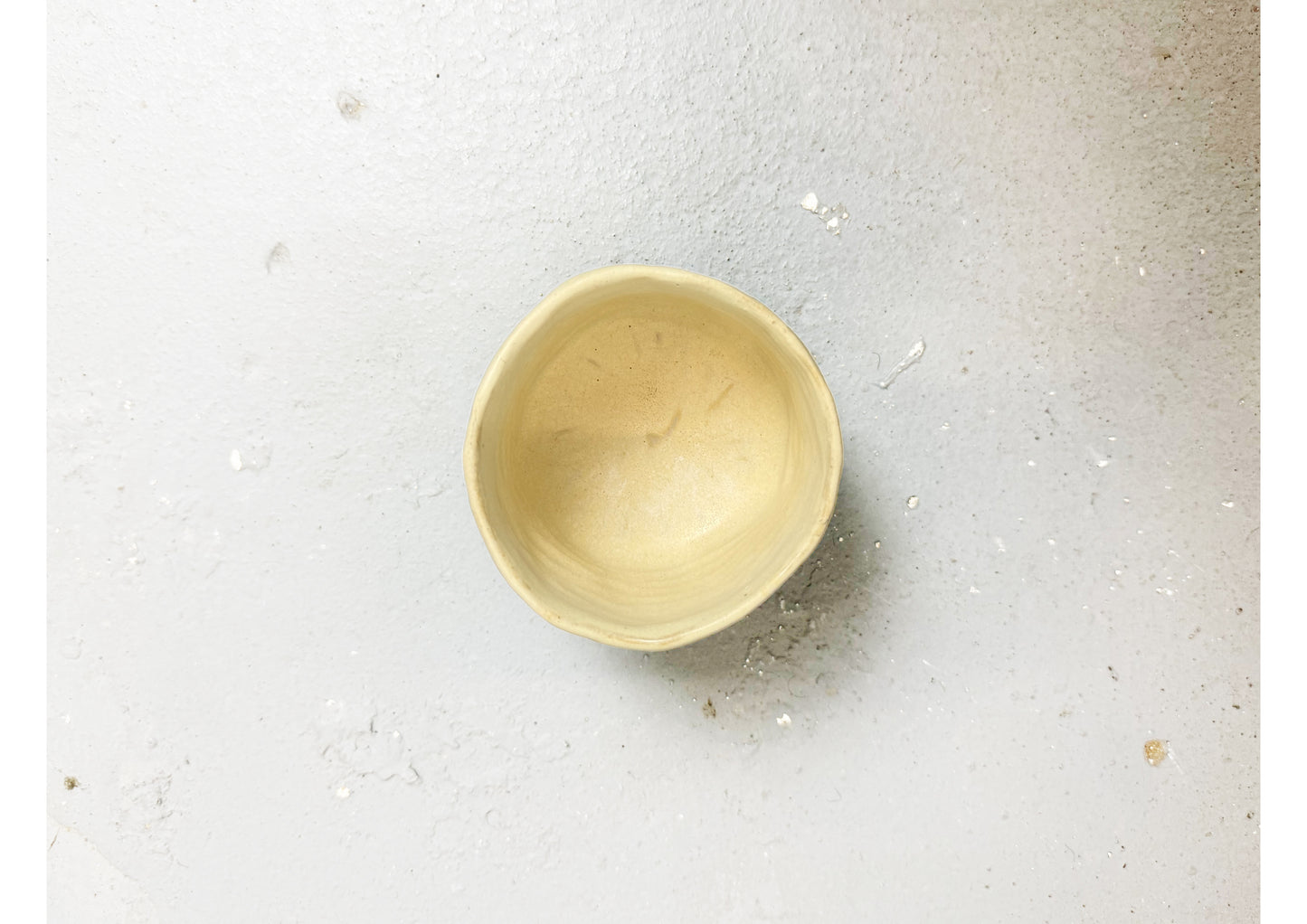 Ceramic Cup Beige by MAXIMILIAN GUTMAIR