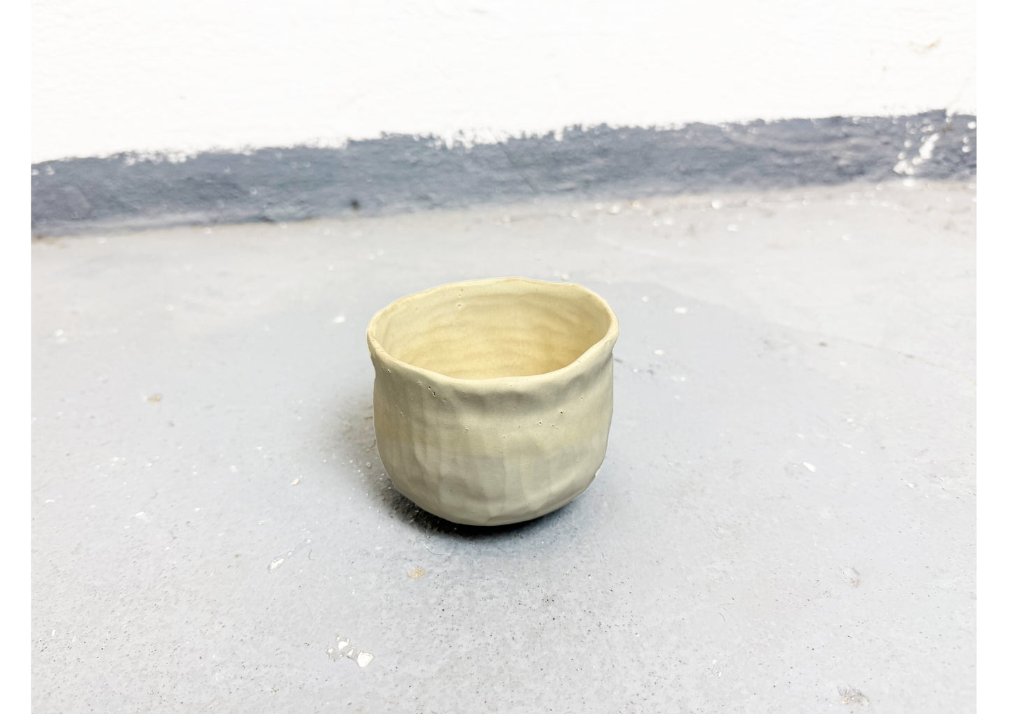 Ceramic Cup Beige by MAXIMILIAN GUTMAIR