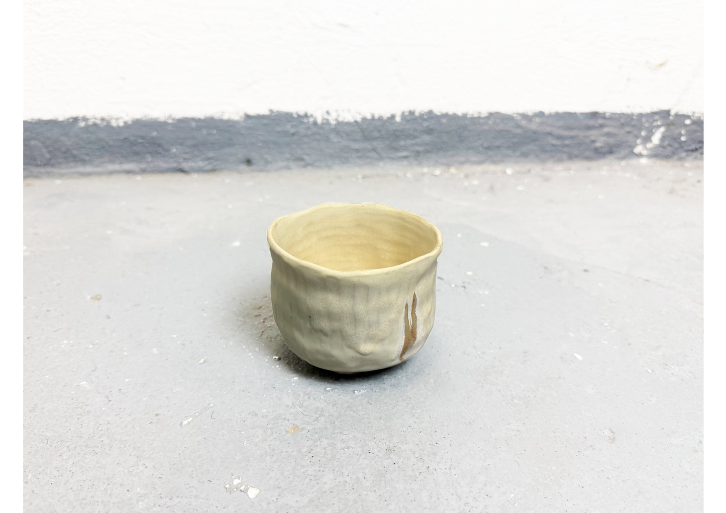 Ceramic Cup Beige by MAXIMILIAN GUTMAIR